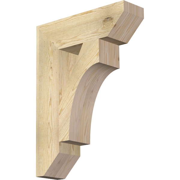 Ekena Millwork Westlake Slat Rough Sawn Bracket, Douglas Fir, 6"W x 22"D x 30"H BKT06X22X30WTL06RDF - main